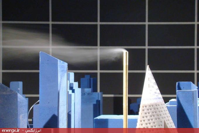 آزمایش آلاینده‌ها و ریزگردهای شهری درون یک تونل باد صنعتی (مدل ساختمان‌های نیویورک سیتی)