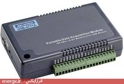 کارت دادهبرداری 16 کاناله USB 4711 برند ADVANTECH کارت دادهبرداری 16 کاناله USB 4711 برند ADVANTECH