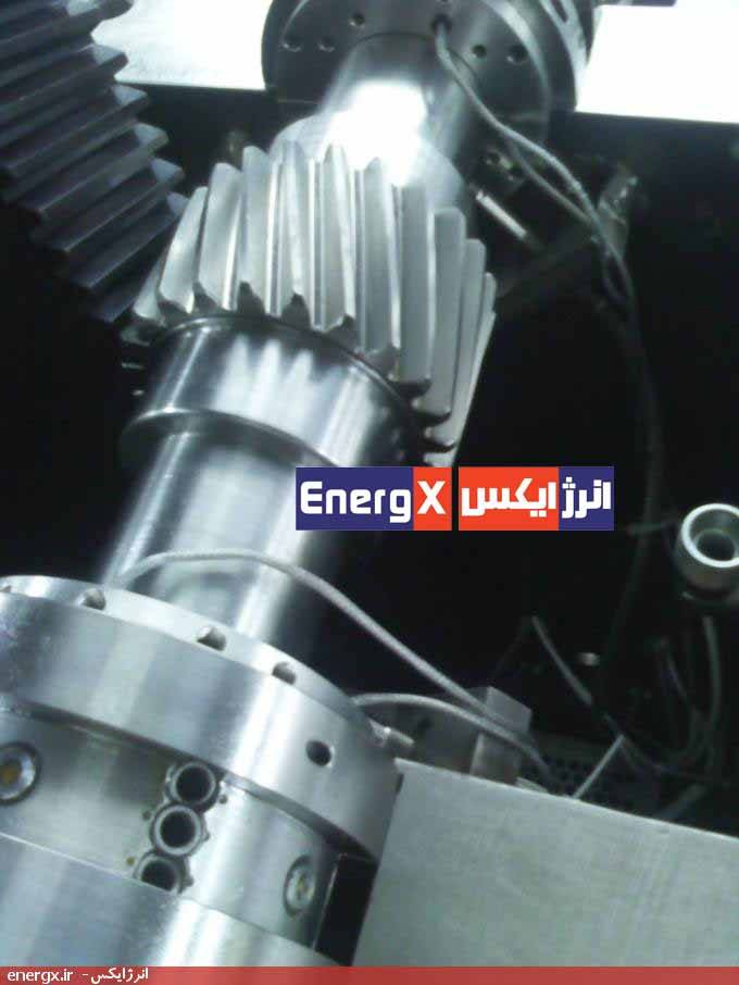 سنسورهای مجاورتی (Proximity) بنتلینوادا که توسط گروه انرژایکس در مجاورت شفت پرسرعت یک کمپرسور سانتریفیوژ نصب شده است. سنسورهای مجاورتی (Proximity) بنتلینوادا که توسط گروه انرژایکس در مجاورت شفت پرسرعت یک کمپرسور سانتریفیوژ نصب شده است.