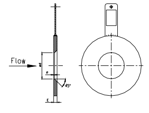 صفحه اوریفیس یا اوریفیس پلیت (Orifice Plate)